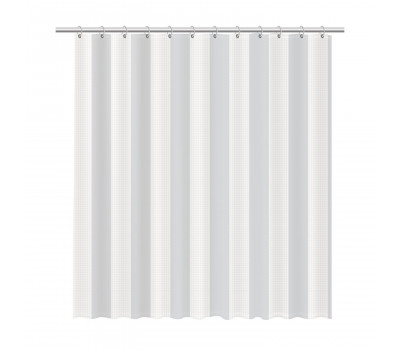 Шторка для ванной Fixsen Vafel серая FX-5020K Шторка для ванной Fixsen Vafel серая FX-5020K