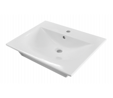 Раковина Sanita Luxe Breeze 60 WB.FN/Breeze/60-C/WHT.G/S1 белый 