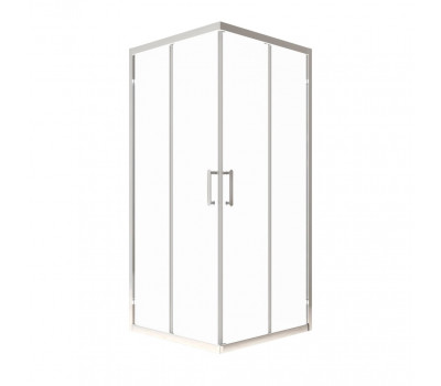 Душевая ширма Фикс-Хром 80*80, квадрат  Triton Щ0000074406 