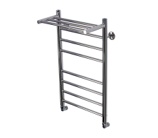 Полотенцесушитель водяной Comfysan Luce W-8 80/40 с полкой, хром Полотенцесушитель водяной Comfysan Luce W-8 80/40 с полкой, хром