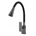 Смеситель для кухни с гибким изливом Prohanss P61.4406.09, графит Смеситель для кухни с гибким изливом Prohanss P61.4406.09, графит