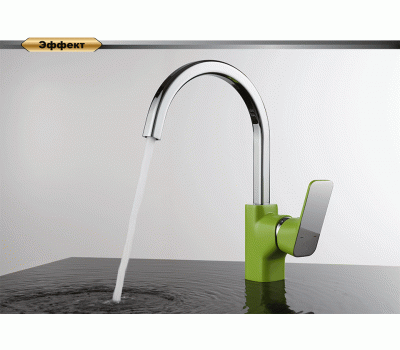 Смеситель для кухни DK Berlin Humboldt DA1432412 зеленый Смеситель для кухни DK Berlin Humboldt DA1432412 зеленый