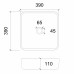 Раковина накладная стеклянная ABBER Glas AK2311B черная 