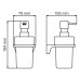 Дозатор WasserKRAFT Elbe K-7200 7299 черный матовый 