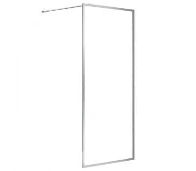 Душевая перегородка AZARIO RICHMOND 6310 Walk-in 1400x2000 прозрачное стекло 6 мм, профиль CЕРЕБРО AZ-NAG 6310 1400 