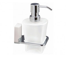Дозатор WasserKRAFT Leine K-5000 WHITE 5099W белый матовый/хром 