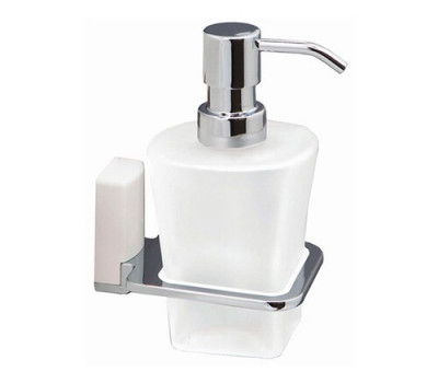 Дозатор WasserKRAFT Leine K-5000 WHITE 5099W белый матовый/хром 