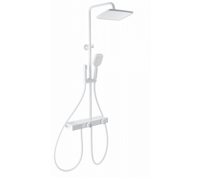 Душевая система с термостатом WONZON & WOGHAND, Белый матовый WW-B4161-MW 