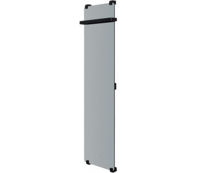 Полотенцесушитель электрический Allen Brau Infinity 160x44 с рейлингом, черный браш 
