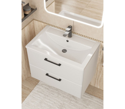 Раковина для ванной Uperwood Foster 70х45,5х17,5 см, белая глянцевая 291020341 