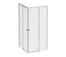 Душевой ограждение 90х90, без поддона AM.PM X-Joy W94G-403-9090-MT Стекло прозрачное; профиль хром матовый Душевой ограждение 90х90, без поддона AM.PM X-Joy W94G-403-9090-MT Стекло прозрачное; профиль хром матовый