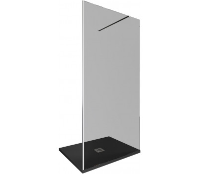 Душевая перегородка Allen Brau Infinity 1 100 3.21014.BA.T серебро браш 