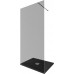 Душевая перегородка Allen Brau Infinity 1 100 3.21014.BA.T серебро браш 