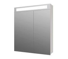 Зеркальный шкаф Dreja Uni 70 см, белый Зеркальный шкаф Dreja Uni 70 см, белый