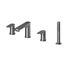 Смеситель для ванны Newform Haka 72082C.59.064 Gun metal 