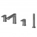 Смеситель для ванны Newform Haka 72082C.59.064 Gun metal 