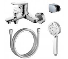 Смеситель для ванны AZARIO CAMPO с ручным душем, хром AZ-KX238275C Смеситель для ванны AZARIO CAMPO с ручным душем, хром AZ-KX238275C