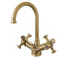 Смеситель для кухонной мойки Zorg A 6004K-BR бронза Смеситель для кухонной мойки Zorg A 6004K-BR бронза