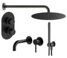 Комплект Plumberia Selection KITXOT18NO210 Черный матовый Комплект Plumberia Selection KITXOT18NO210 Черный матовый