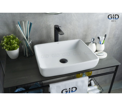 Раковина накладная Gid N9132 Белый 