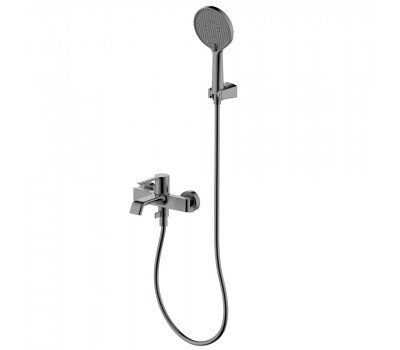 Смеситель для ванны AQUAme Asti AQM6412GM Серый матовый 