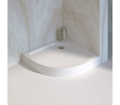 Душевой поддон полукруглый RGW SMC/R W Белый 57350499-01  