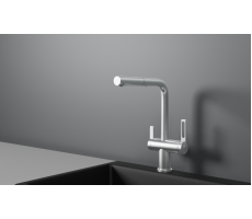 Смеситель для кухни GRANULA GR-8170, НЕРЖ, С ВЫДВИЖНЫМ ИЗЛИВОМ Смеситель для кухни GRANULA GR-8170, НЕРЖ, С ВЫДВИЖНЫМ ИЗЛИВОМ