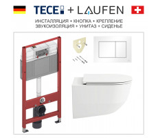 Комплект Laufen +Tece 6 в 1 TECE TECEbase 8.6996.6.940.041.3  