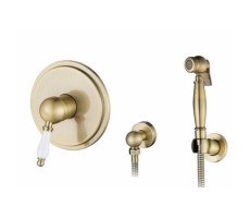 Смеситель гигиенический душ KAISER Vincent 31017-1 бронза Смеситель гигиенический душ KAISER Vincent 31017-1 бронза