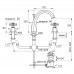 Смеситель для раковины STELLA Eccelsa EC 00015 CR00 цвет хром 