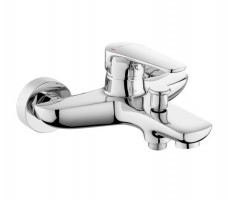 Смеситель для ванны короткий излив Bravat Arden F6351385CP-01-RUS Хром 