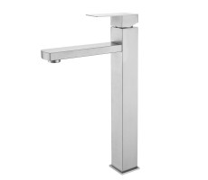 Смеситель для раковины высокий Prohanss P30.15.05, сатин 