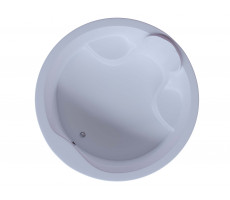 Акриловая ванна Aquatek Аура 180x180 круглая, с каркасом AUR180-0000003 