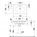 Раковина DURAVIT Happy D.2 Plus 23447300301 