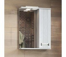 Шкаф VIGO навесной с зеркалом Diana 500 правый со спотом z.DIA.50.R.El  