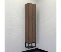 Шкаф-колонна Comforty Порто-35 дуб темно-коричневый 
