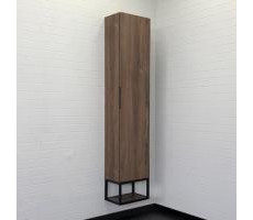 Шкаф-колонна Comforty Порто-35 дуб темно-коричневый 00-00009982 