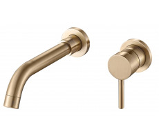 Смеситель скрытого монтажа д/умывальника gold SM28Gold ESKO 