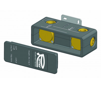 Скрытая часть (бокс) Remer для смесителей с артикулами 30KB и 09KB Хром 