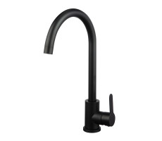 Смеситель для кухни WesnaArt EKO EKO05-110Black, черный