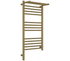 Полотенцесушитель Сунержа Богема 3.1 с 1 полкой шгв 432*215*924 нижнее слева МЭМ цвет-золотой шёлк 32-6006-8040 