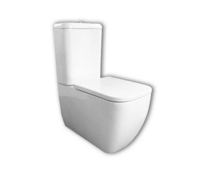 Унитаз моноблок Hatria Y7AE01 BIANCA цвет белый (сиденье отдельно)