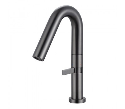 Смеситель для раковины Knotlor SS-30/GM, оружейная сталь