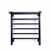 Полотенцесушитель электрический Comfysan Marte-K EC-6 60/50 с полкой, черный 
