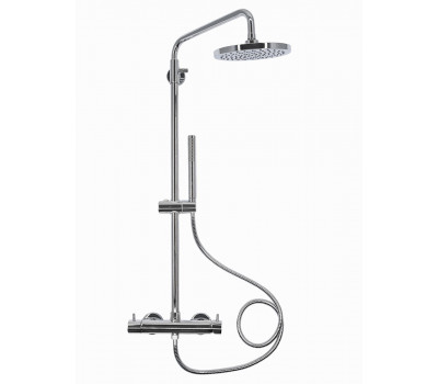 Душевая система со смесителем AQUAme  AQM8001CR Хром 