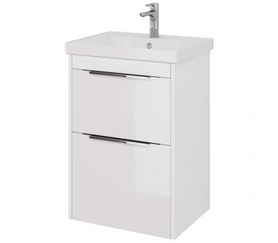 Тумба под раковину подвесная/напольная Dreja Prime 60 см, белый