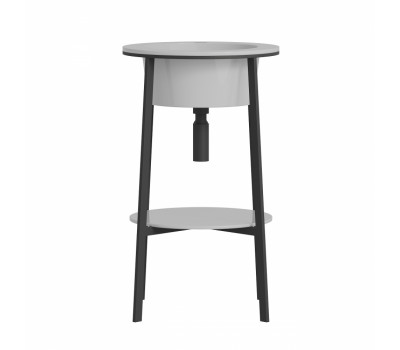 Консоль с керамической раковиной ABBER Bequem AC2130 белый Консоль с керамической раковиной ABBER Bequem AC2130 белый