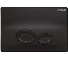  Кнопка для инсталляции DROP черная матовая CREAVIT GP2002.01 Чёрный матовый 
