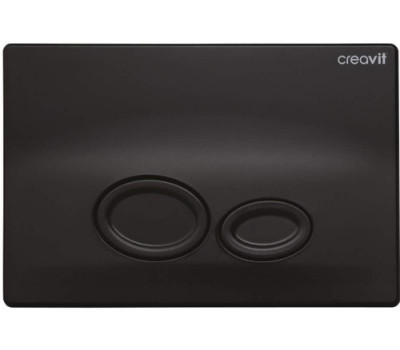  Кнопка для инсталляции DROP черная матовая CREAVIT GP2002.01 Чёрный матовый 