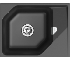 Мойка Rivelato LOCUS 65  1-чаш 650*500 LS-65 antracite 